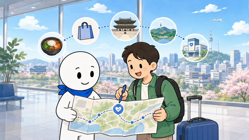 한국 여행 중 건강검진받기｜외국인도 내국인과 같은 비용으로 예약하는 방법 사진 2