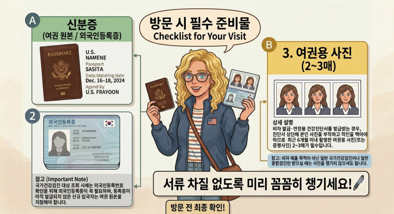 외국인 비자 연장 필수! 검진가자 비자 건강검진 가이드 사진 7