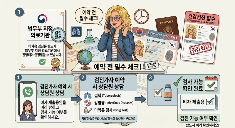 외국인 비자 연장 필수! 검진가자 비자 건강검진 가이드 사진 5
