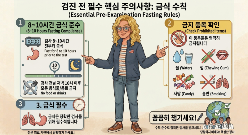 3외국인 건강검진 주의사항 및 필독 준비물 가이드 사진 2